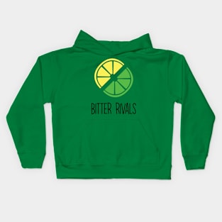 Puns Lemon Lime Bitter Rivals Kids Hoodie